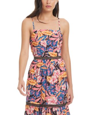 Women's Tie Back Maxi Dress Cover-Up