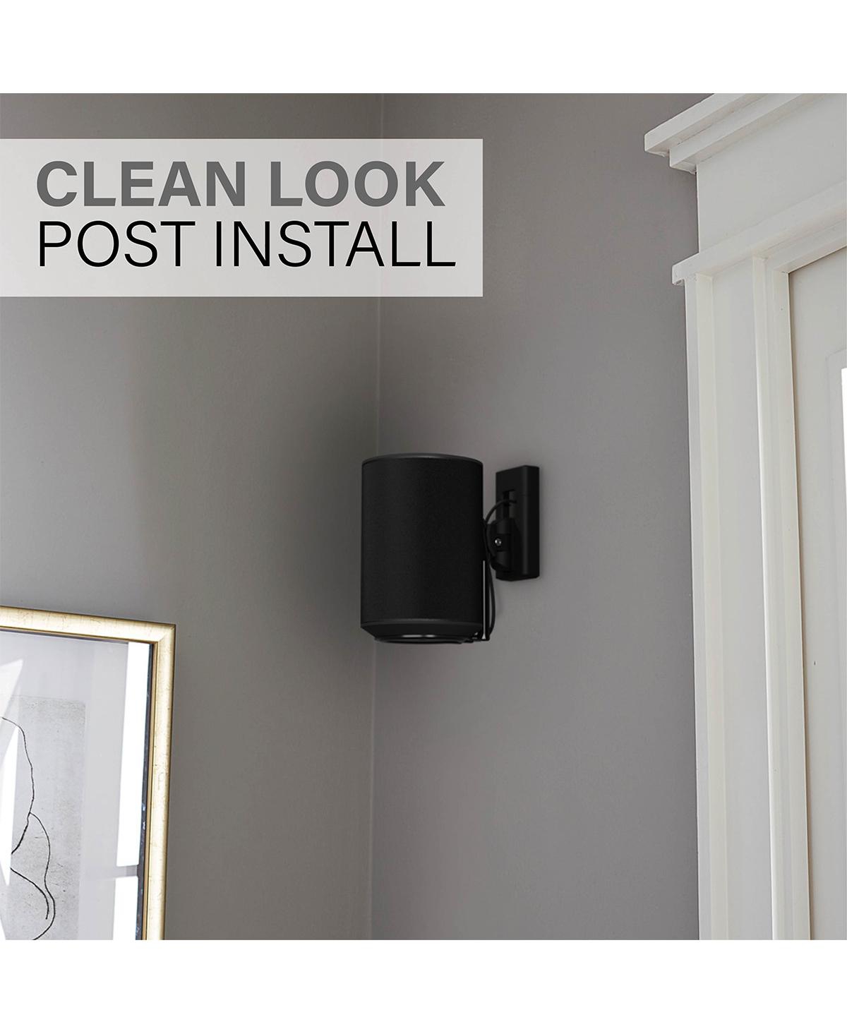 Sanus Universal Tilt & Swivel Speaker Wall Mount and Power Kit - Each