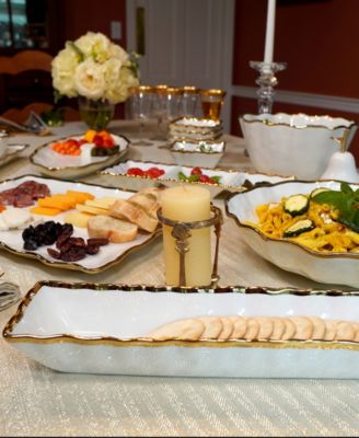 Regency Porcelain Cracker Tray