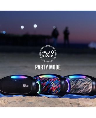partySPKR XL Bluetooth Wireless Speaker w/ Dynamic LED Lighting