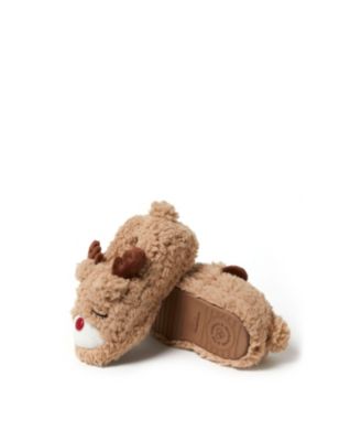 Kids Emery Critter Closed Back Animal Slipper