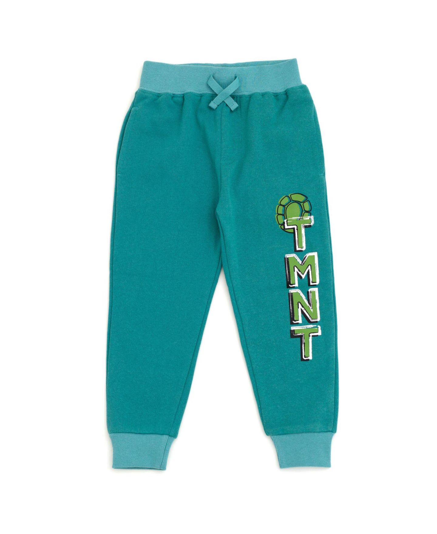 Комплекты Teenage Mutant Ninja Turtles Fleece Pullover Hoodie and Pants Outfit Set для мальчиков, цвет: Двухцветный бирюзовый — фото 5