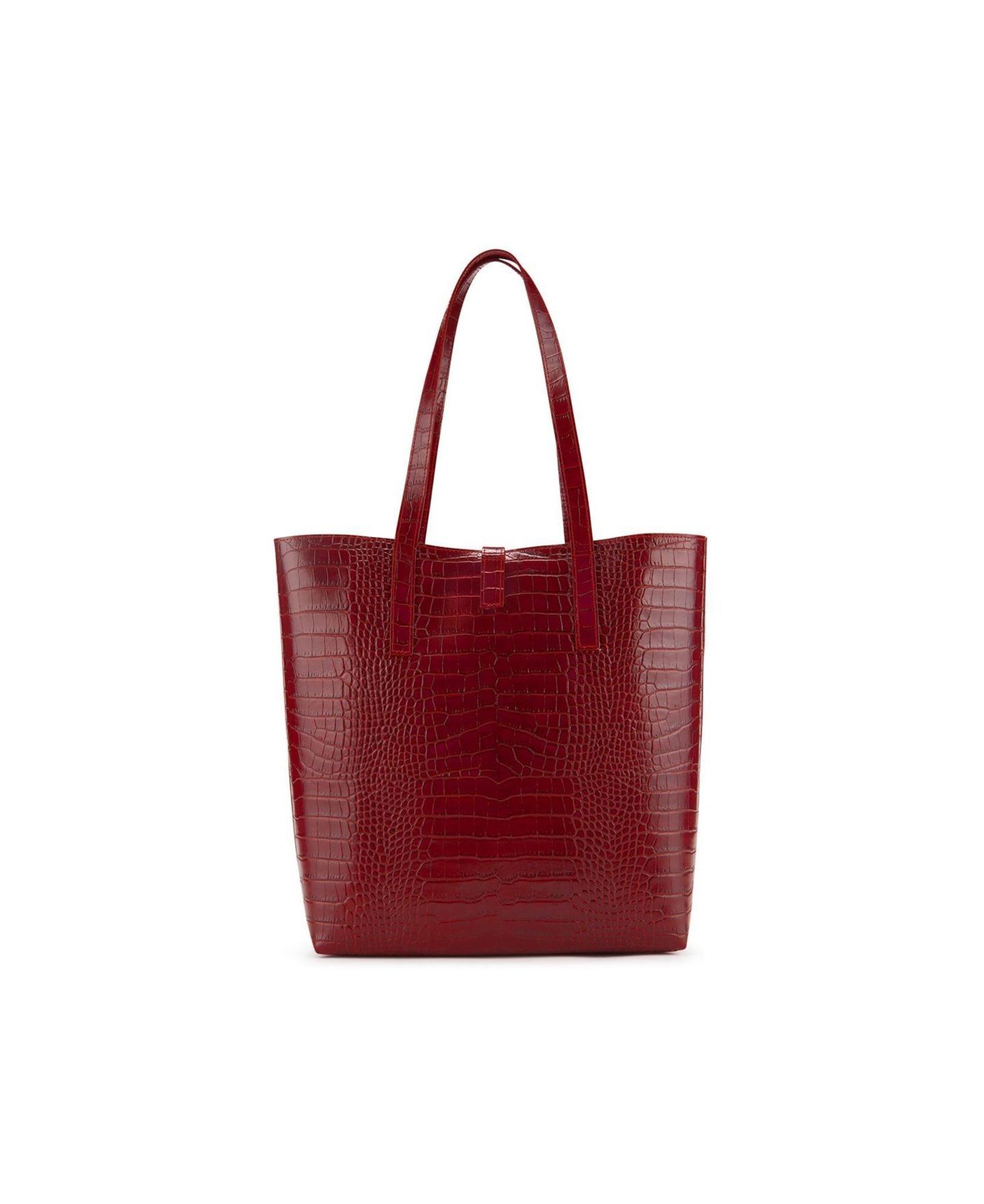 Женская сумка Teddy Blake Nina Croco 12", цвет: Bordo — фото 2