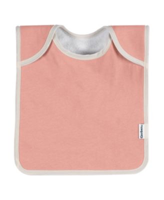 Baby Girls Multi Pink Lap Shoulder Bibs, 8 Pack