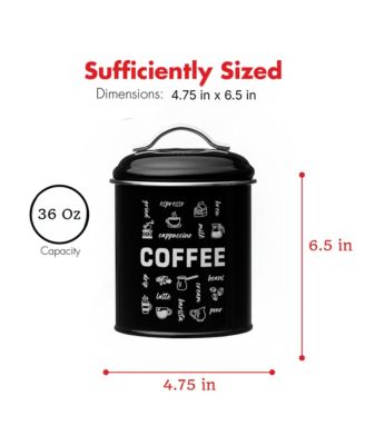 Coffee Fix Metal Canister