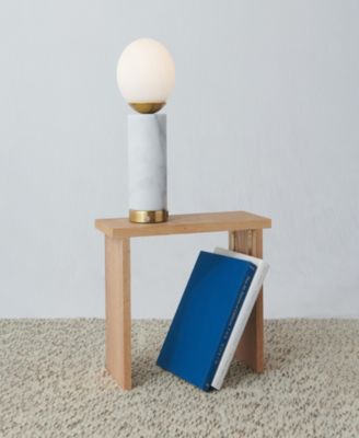 Marble LED Bedside Table Lamp Bundle (14.5")