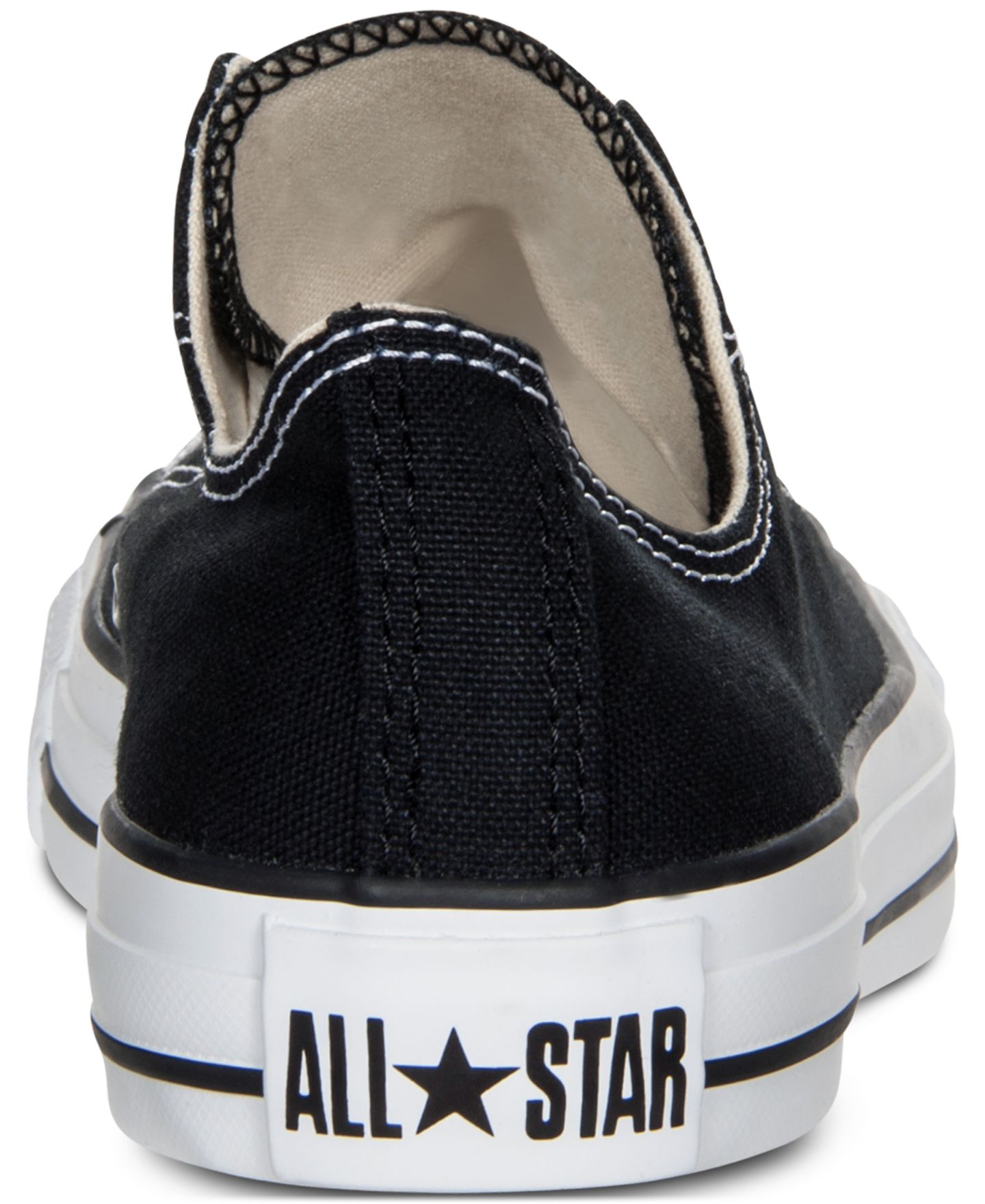 Женские кроссовки Converse Chuck Taylor All Star Ox Casual, цвет: Чёрный — фото 3