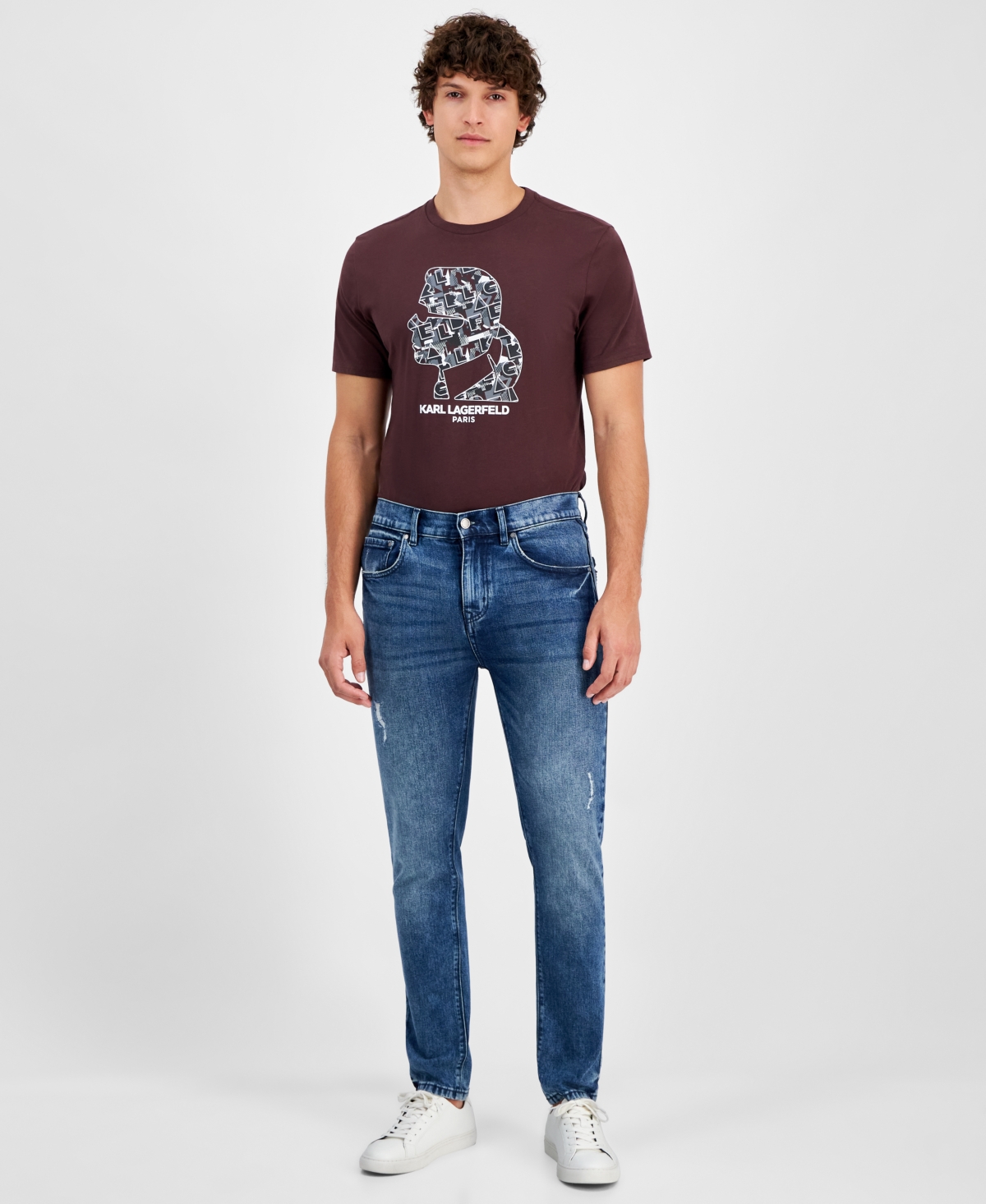 Karl Lagerfeld Paris Men's Slim-Fit Jeans