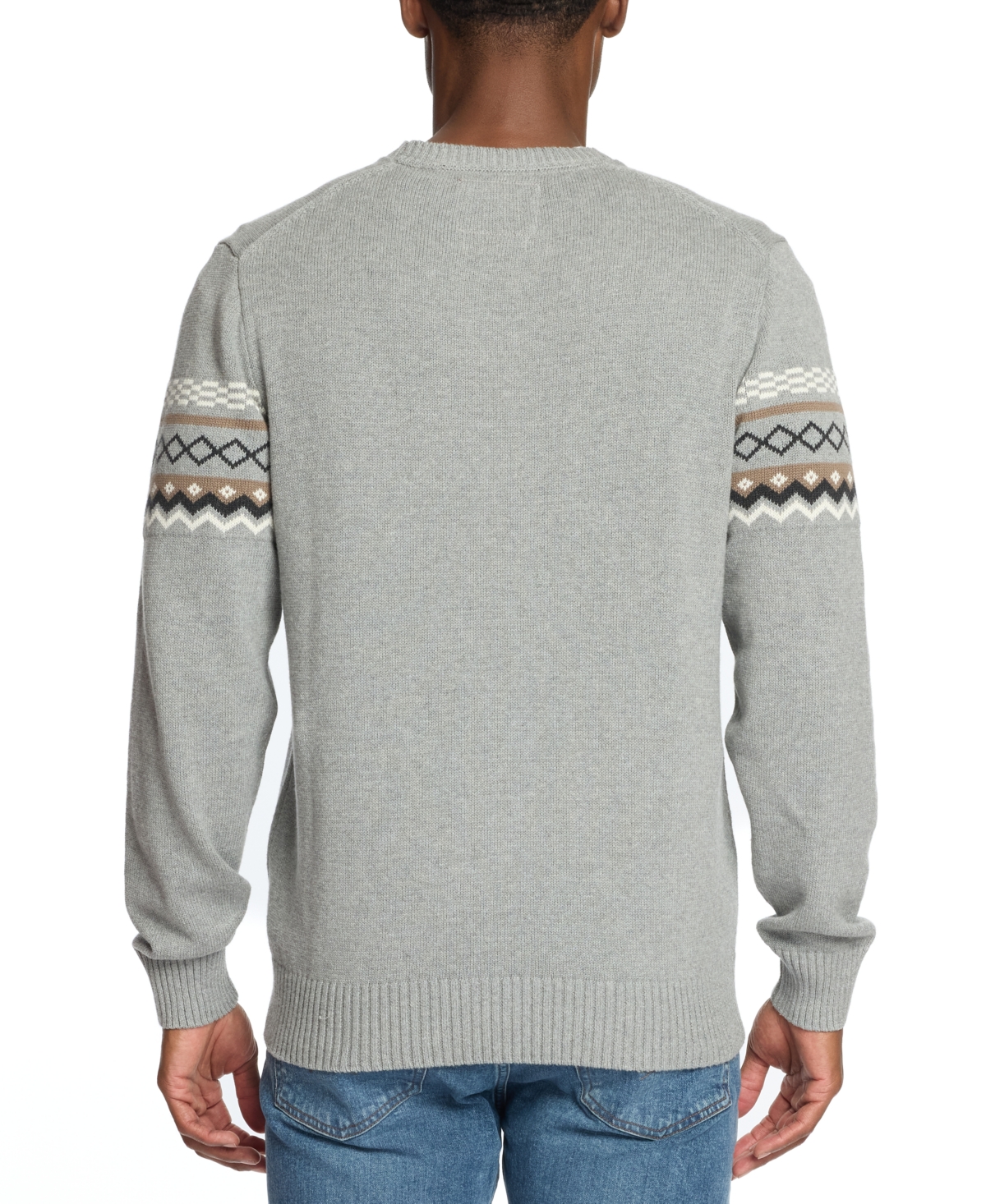 Weatherproof Vintage Men's Nordic Crewneck Sweater