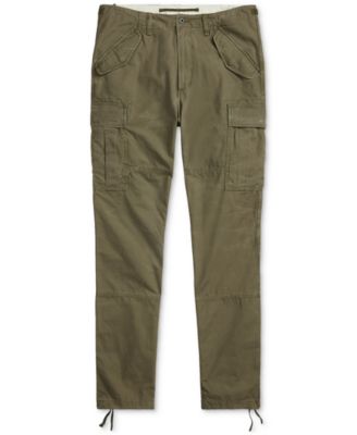 Men's Big & Tall Classic Tapered Fit Canvas Cargo Pants	