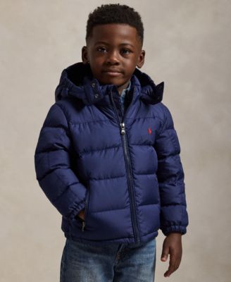 Polo Ralph Lauren Toddler and Little Boys Ripstop Down Hooded Jacket Macy s