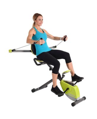 Stamina Wonder Stationary Portable Magnetic Resistance Training Exercise Bike