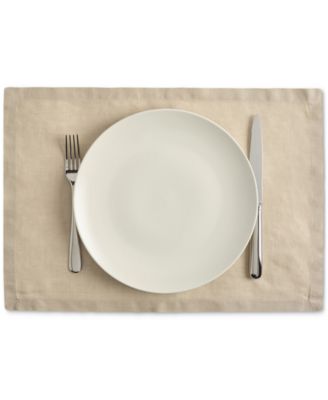 Linen Solid-Color Placemat, Set of 4