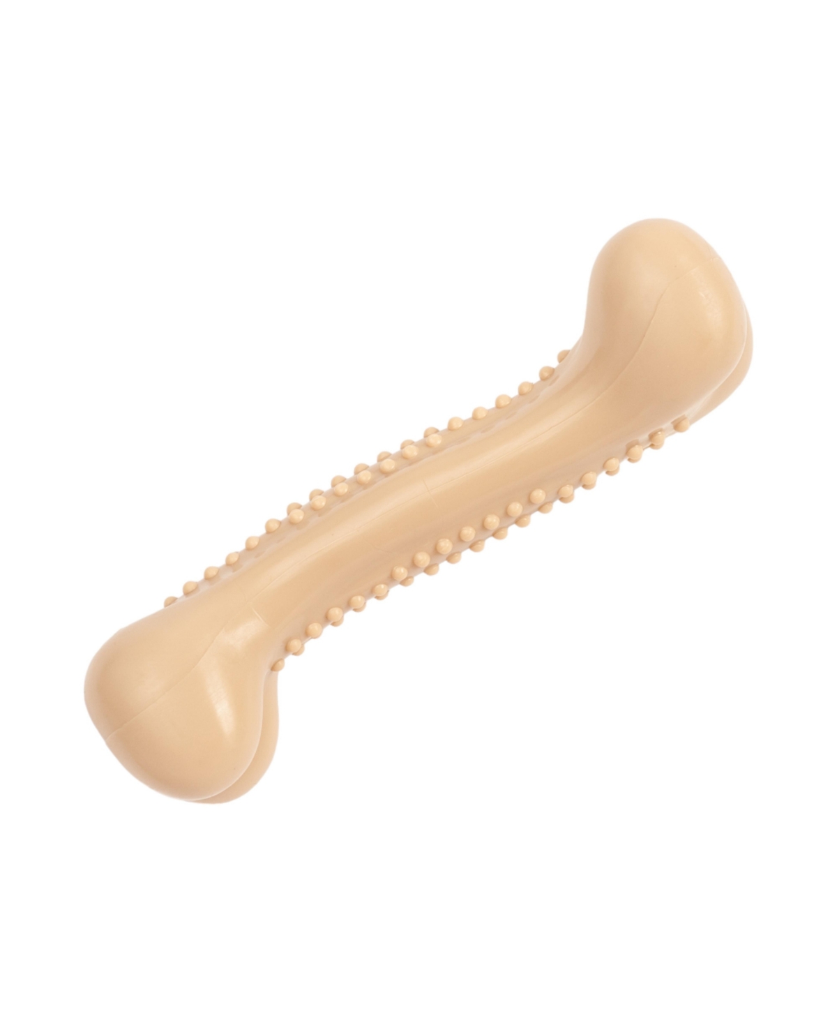 Country Living Nylon Chew Bone Dog Toy for Heavy Chewers – Chicken Flavored, Promotes Dental Health & Fun – -khaki