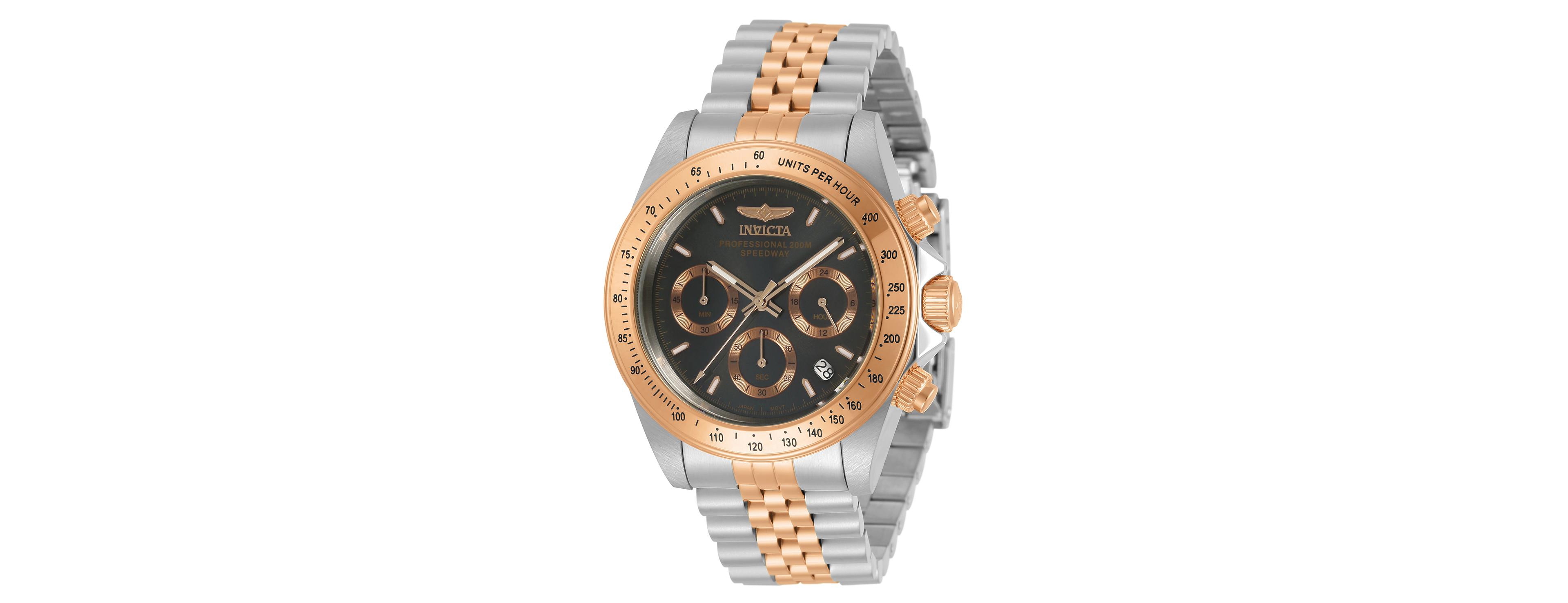 Invicta Men's 30993 Speedway Quartz Chronograph Charcoal Dial Watch