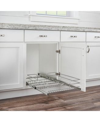 Kitchen Cabinet Pullout Shelf Organizer, 24 x 22 In, 5WB1-2422CR-1