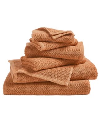 Cotton Textured 6-Piece Bath Towel Set
