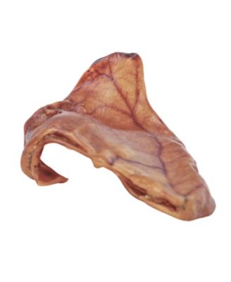 Whole Pig Ears Dog Treats - 100% Natural, Premium Pork Chews (15-Pack)