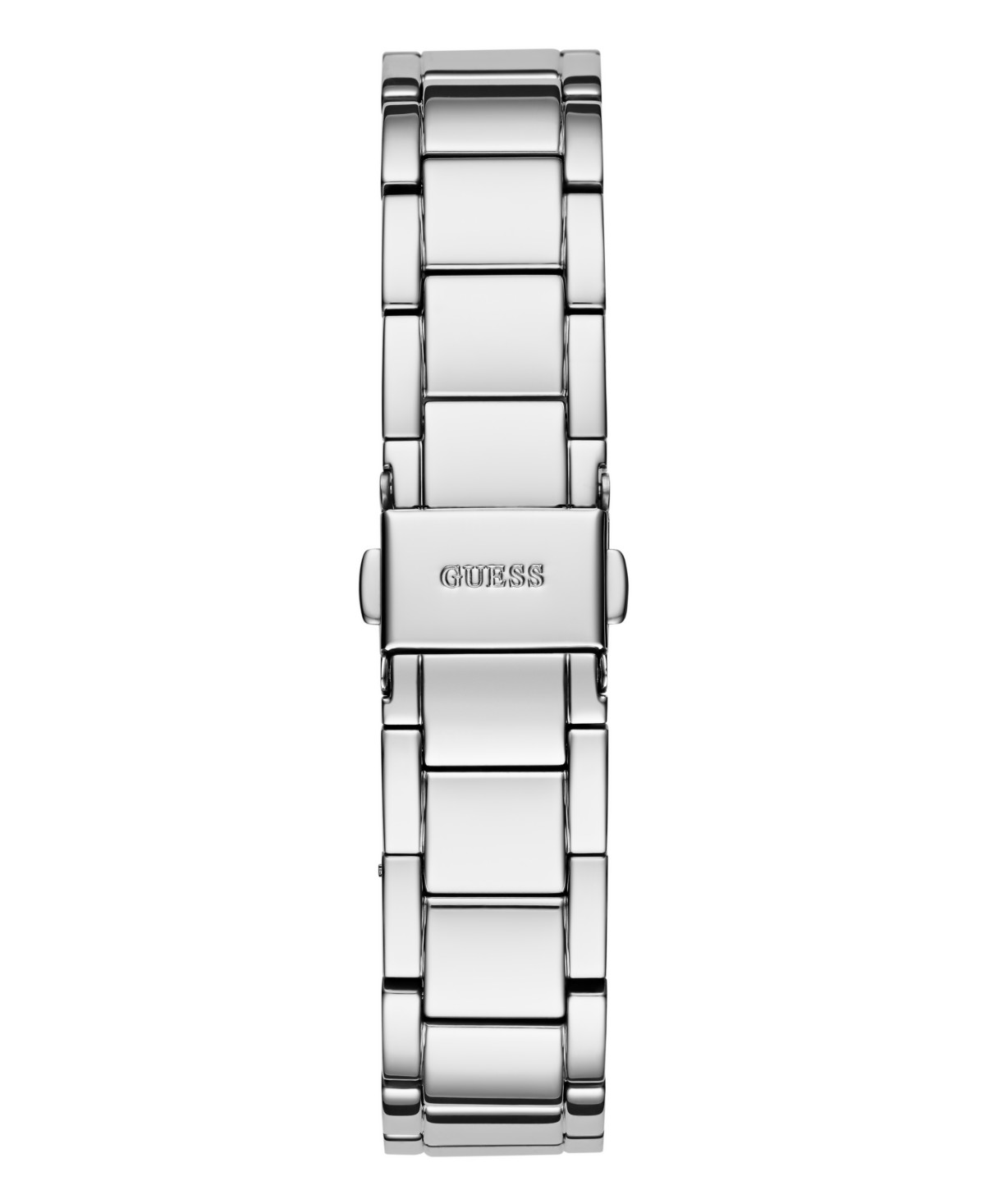 Женские аналоговые часы GUESS из стали, серебристые, 36 мм — фото 4