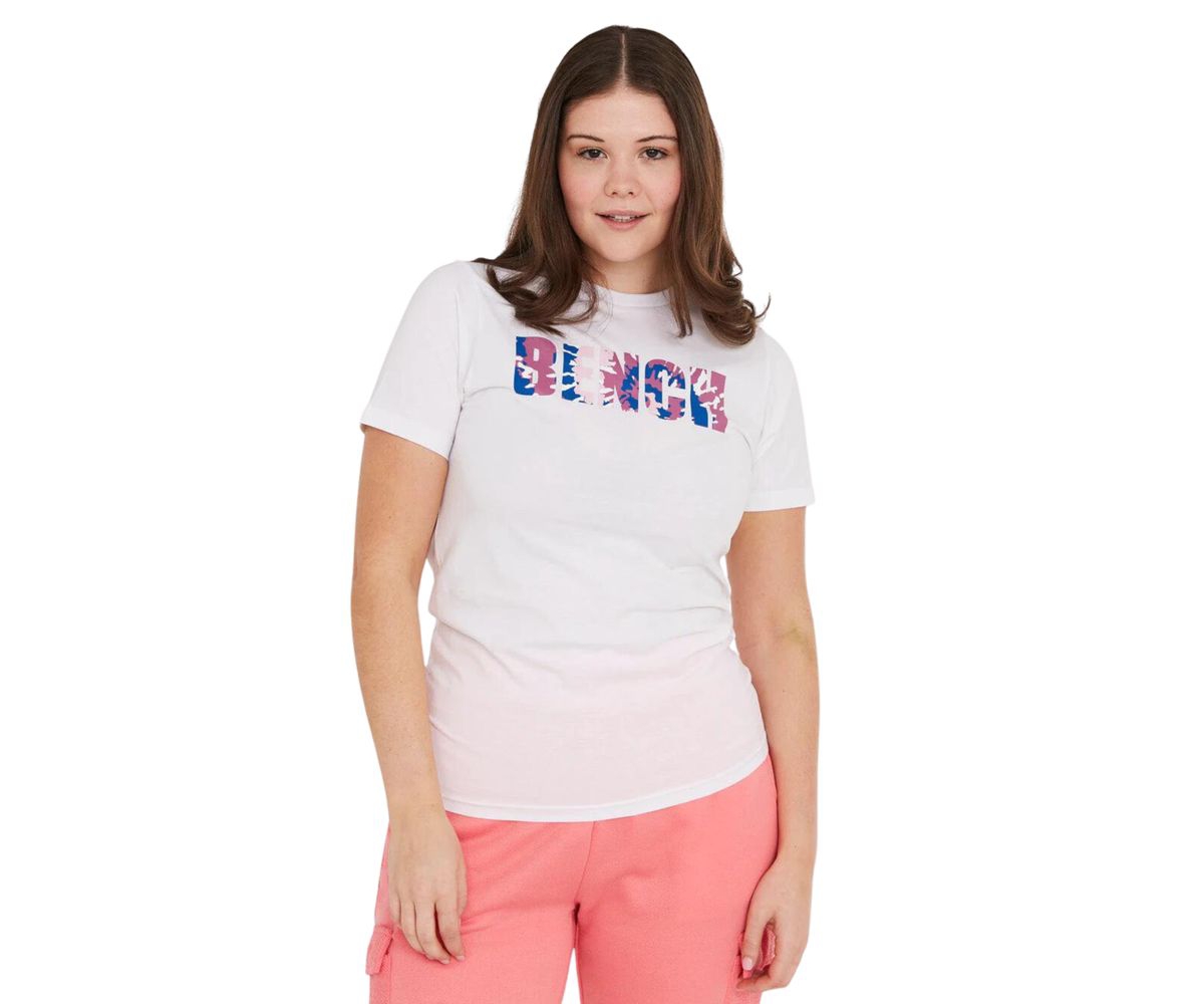 Bench Dna Women's Woodstock Tie Dye Logo Tee