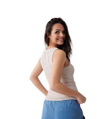 Maternity Ingrid + Isabel Seamless Rib Tank