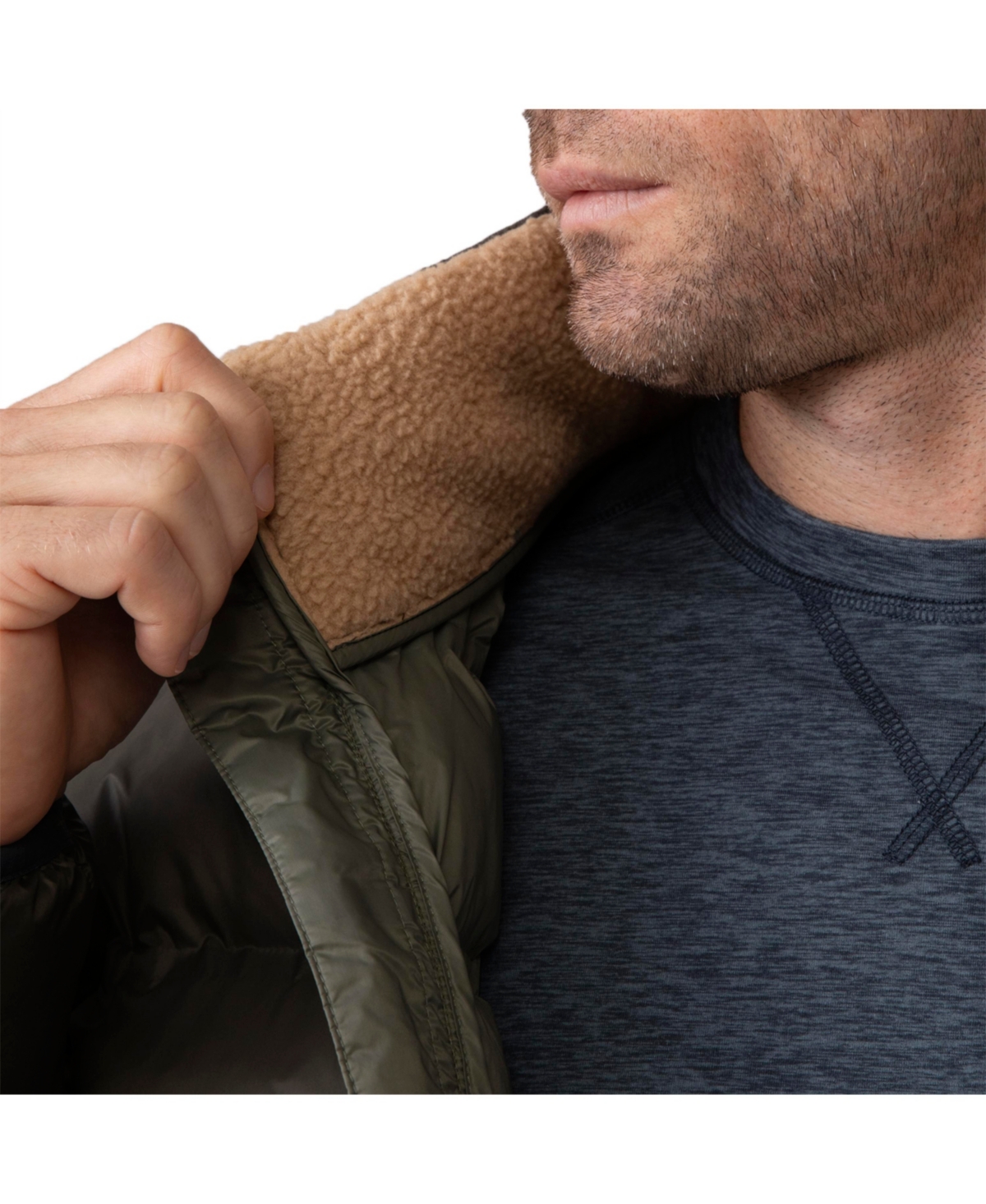 Free Country Men's Cedar Creek Quilted Puffer Jacket