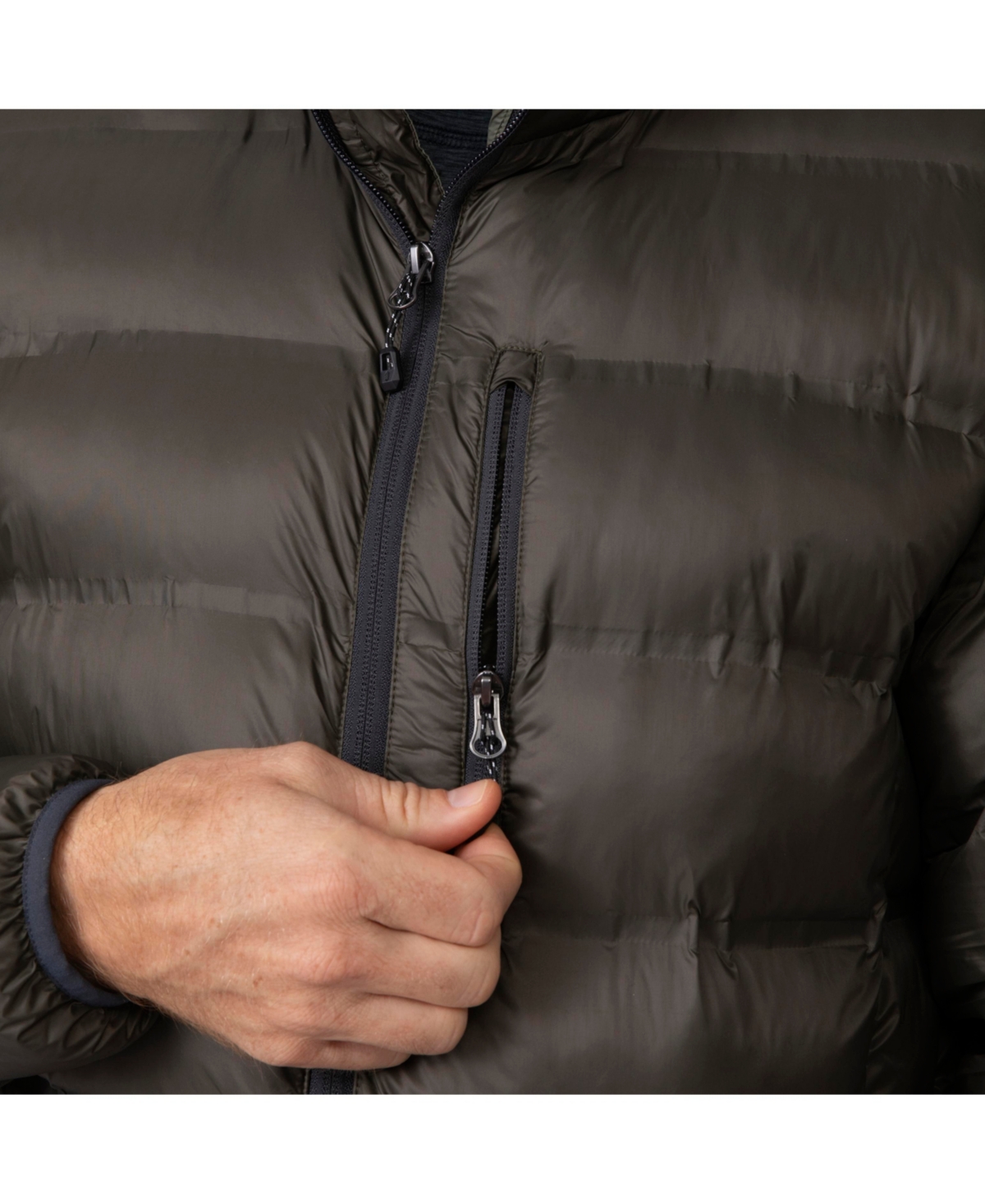 Free Country Men's Cedar Creek Quilted Puffer Jacket