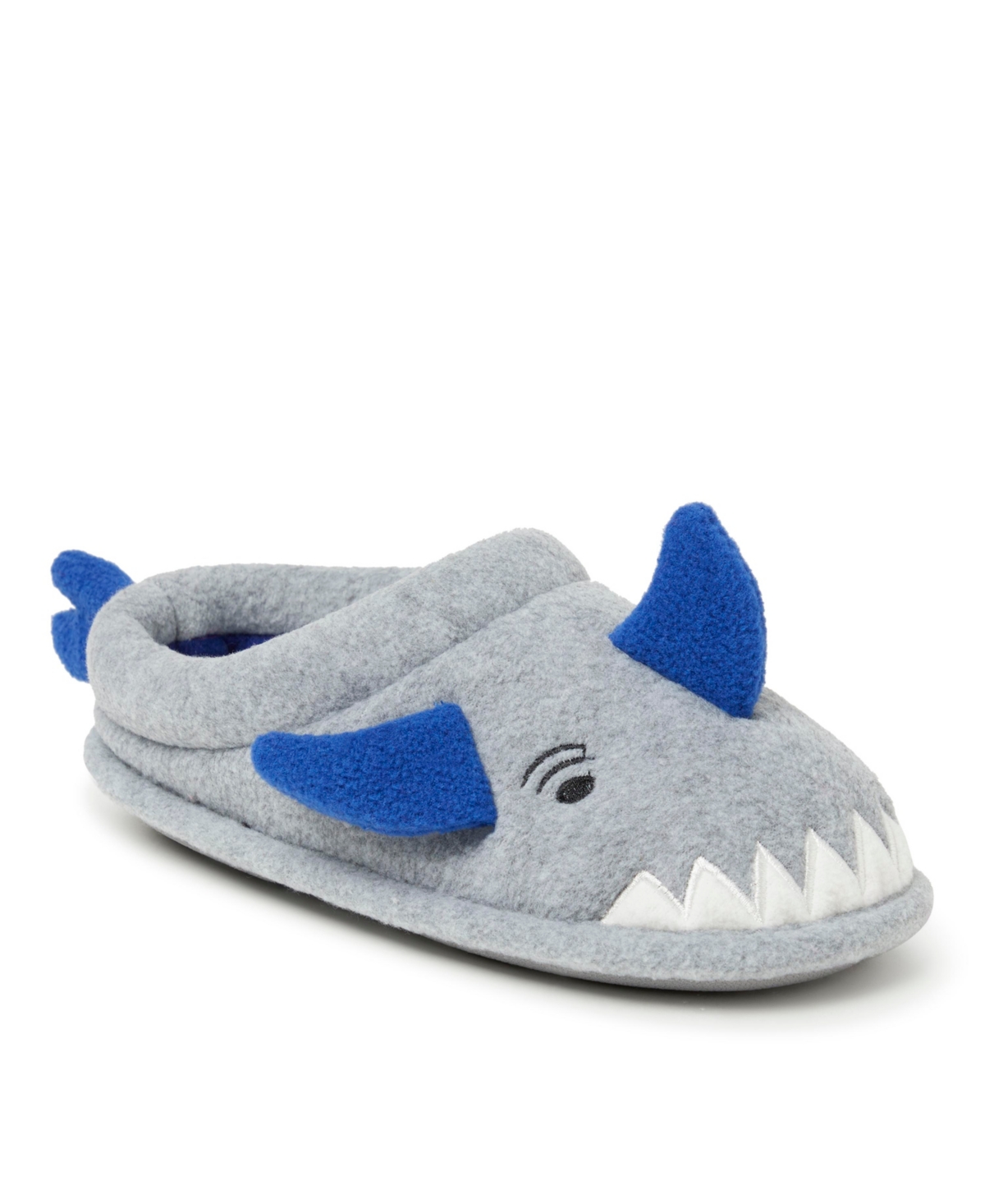Dearfoams Boys Peyton Animal Slip-On Clog House Slipper