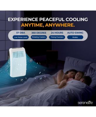 Portable Air Conditioner, 8,000 BTU, Built-in Dehumidifier & Fan
