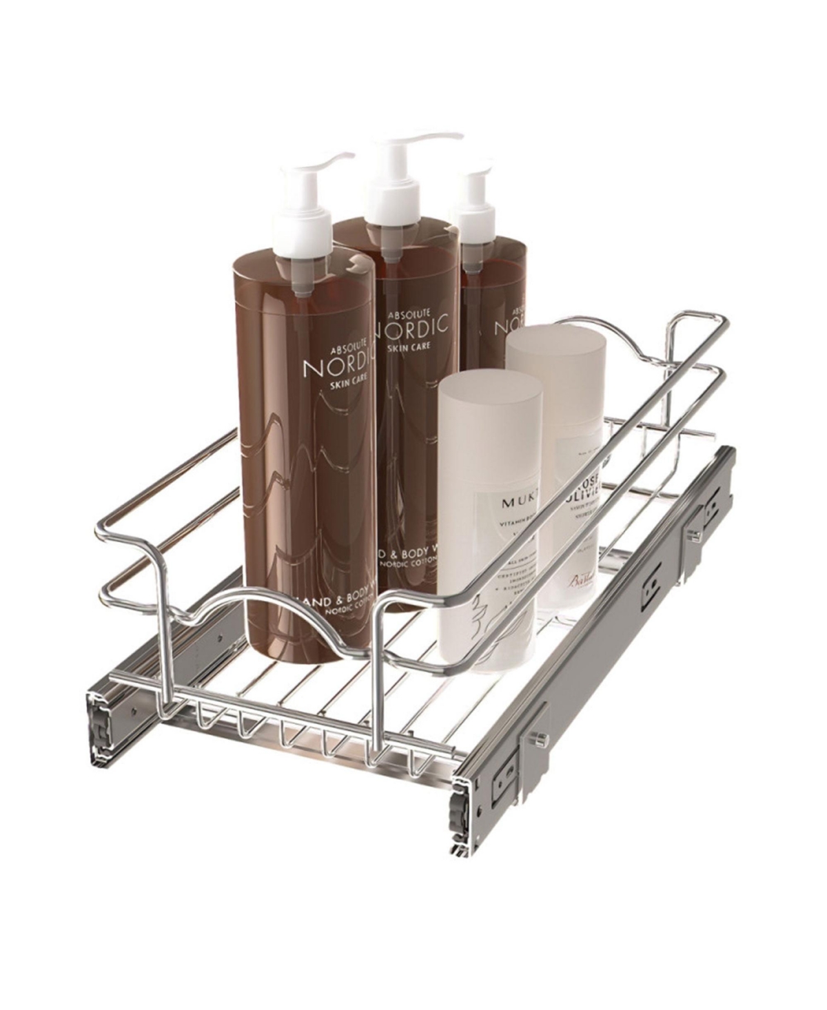 Kitchen Cabinet Pullout Shelf Organizer, 8.5 x 18 In, 5WB1-0918CR-1