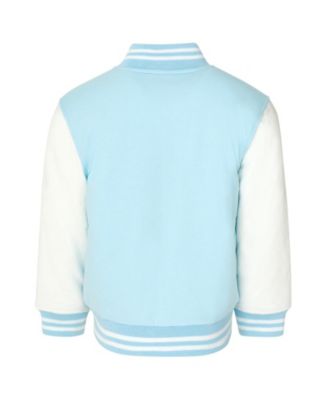 Disney Minnie Mouse Lilo & Stitch Moana French Terry Varsity Bomber Jacket