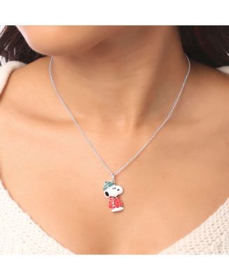 Snoopy Puffer Jacket Pendant