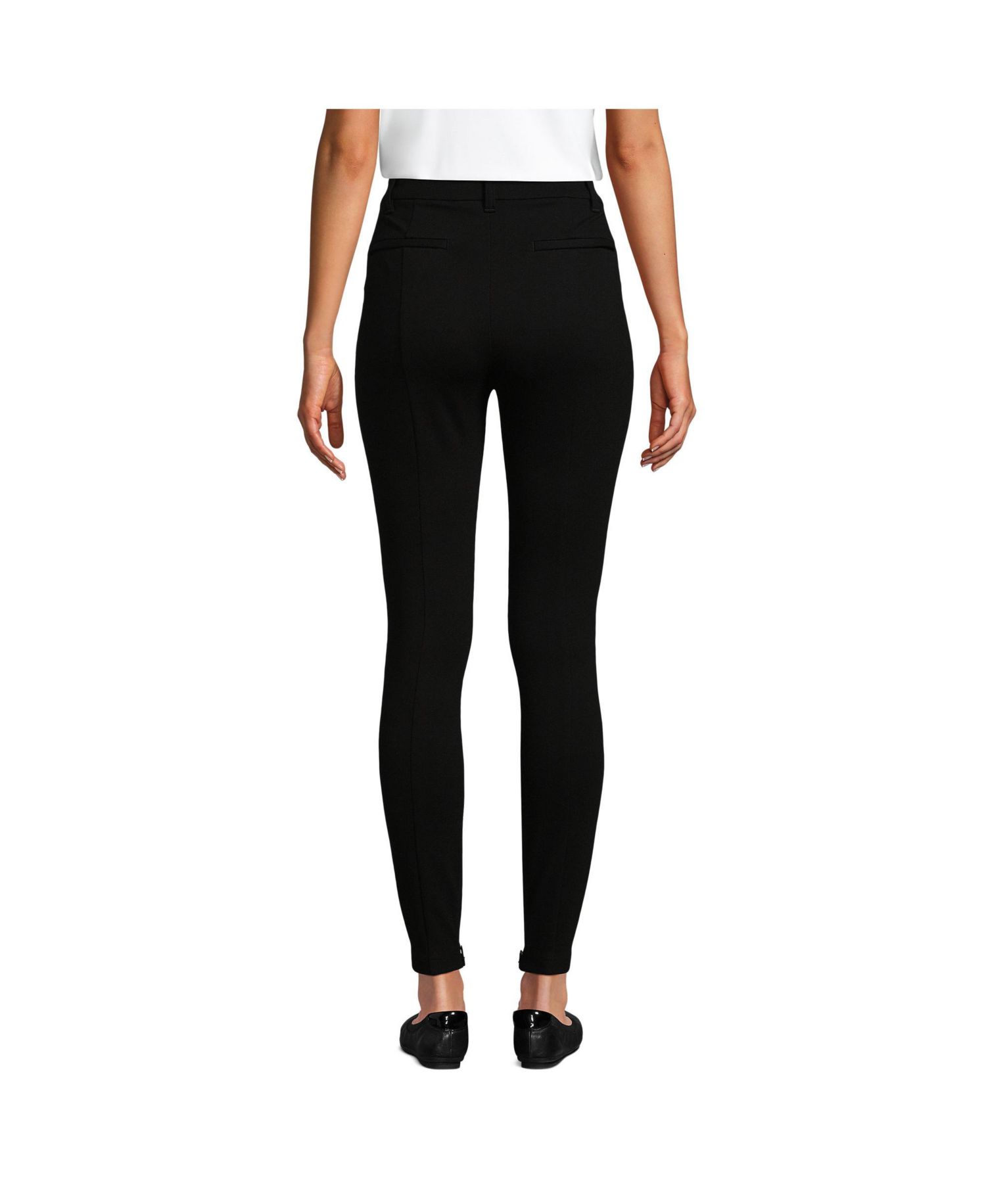 Women's High Rise Ponte Polished Leggings