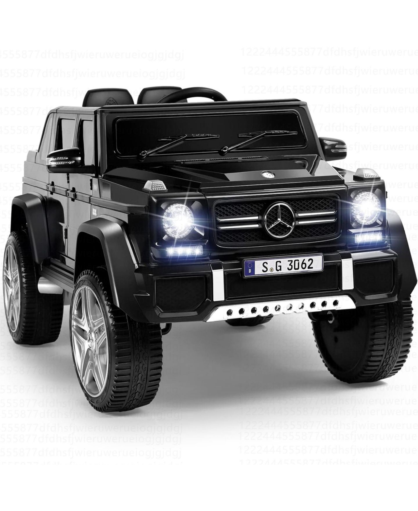 Детская игрушка Costway Maybach G650S 45"L x 27"W x 22.5"H Electric Remote Control Ride-On Car, 66 lbs. Capacity, Ages 3-8, цвет: Чёрный — фото 1