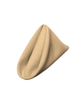 Set of 10 Fabric Napkins – 18x18-Inch Reusable Polyester Poplin Table Linens for Events & Restaurants