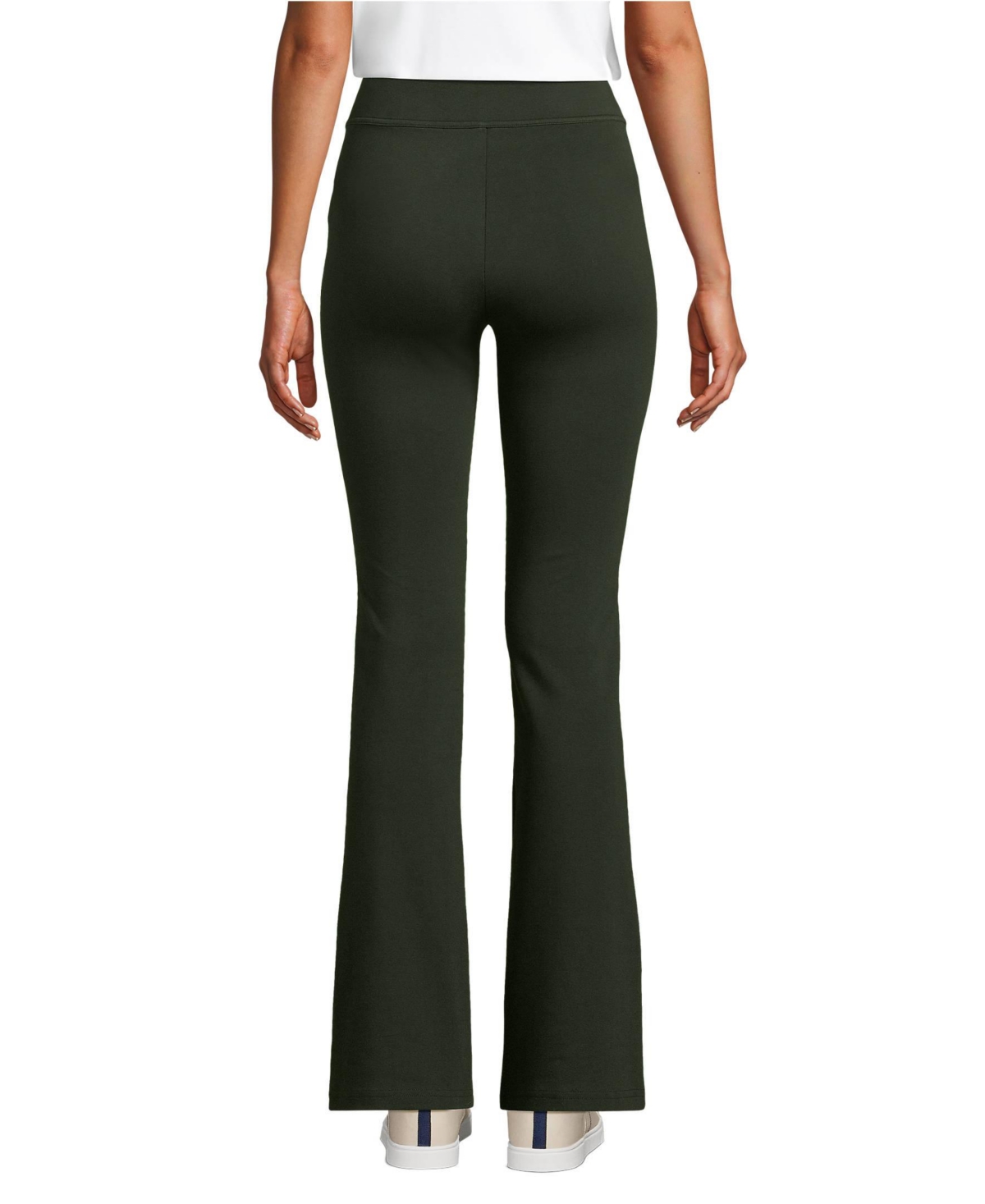 Lands' End Petite Starfish High Rise Flare Pants