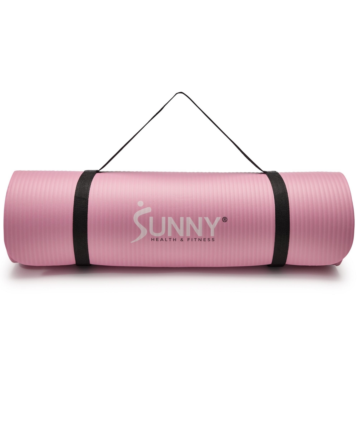 Premium 1/2-Inch Extra Thick Exercise Yoga Mat Non-Slip - Pink - 74 x 24 Inches - Pink