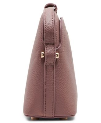 Dome Zip Top Detachable Card Case Crossbody Bag