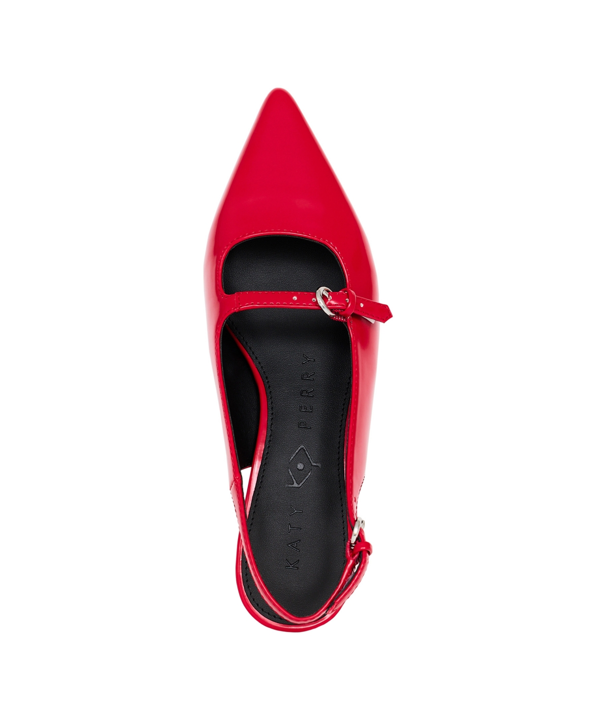 Shop Katy Perry Women's Micro Heel Slingback Pumps In Bright Red