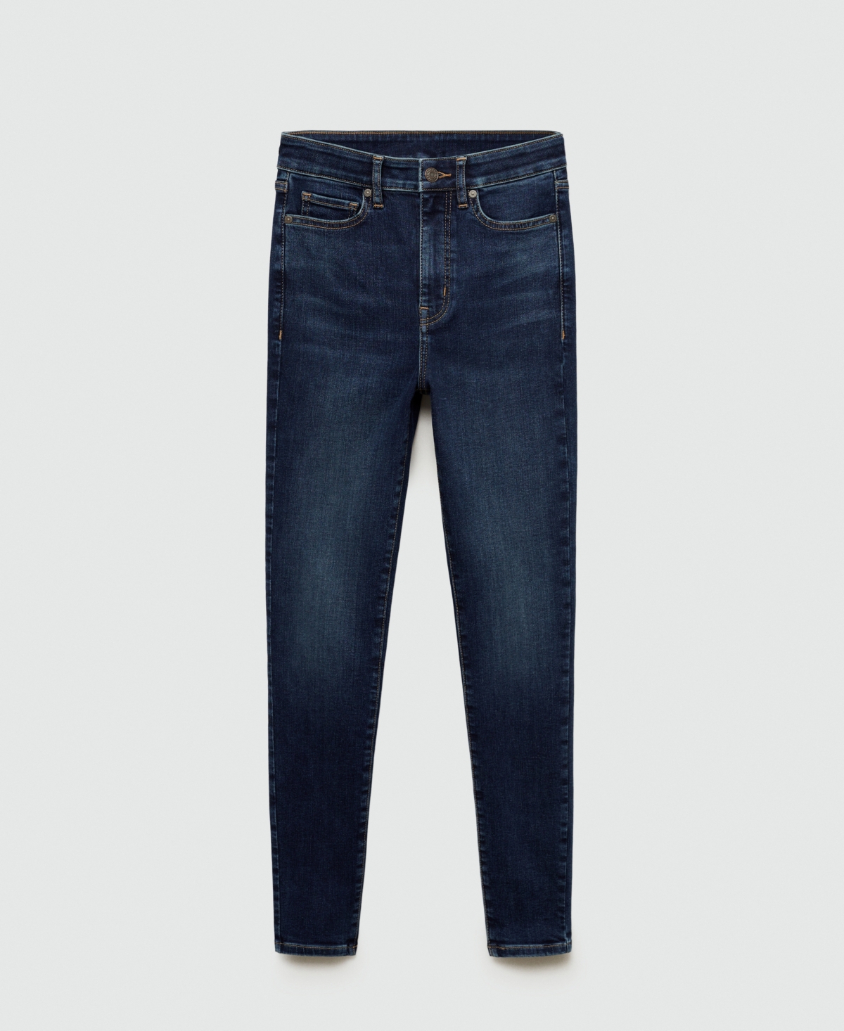 Mango Women's High Rise Carla Skinny Jeans