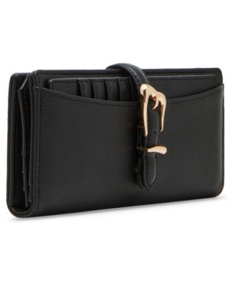 2 Piece Gift Set with Sculpted Buckle Wallet and Removeable Card Organizer