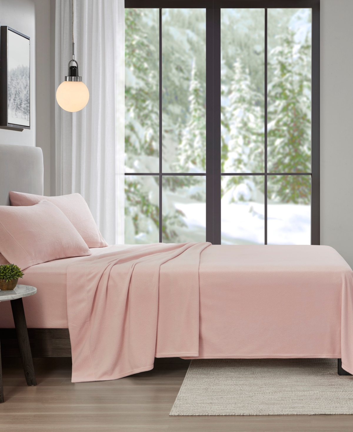 Madison Park Micro-Fleece -Pc. Sheet Set