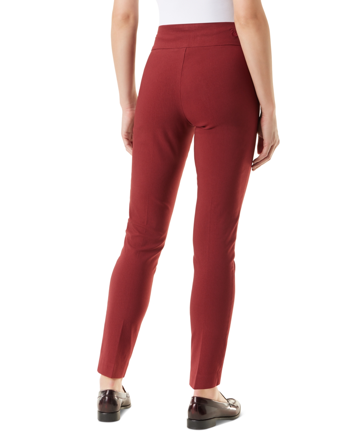 Gloria Vanderbilt Women's Tummy-Control Pull-On Slim Trousers, Regular, Short & Long