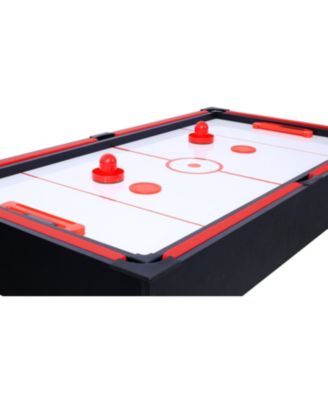 5-in-1 Multi-Game Table - Billiards, Push Hockey, Foosball, Ping Pong, and Basketball