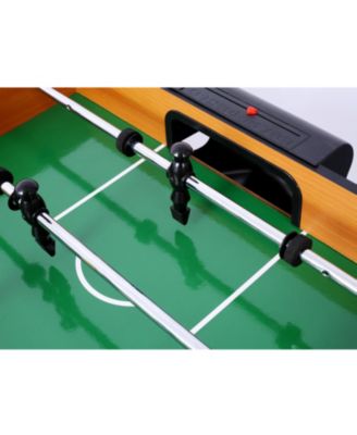 5-in-1 Multi-Game Table - Billiards, Push Hockey, Foosball, Ping Pong, and Basketball