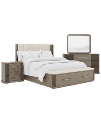 Frandlyn 3-Pc. Queen Bedroom Set (Storage Bed, Dresser & Nightstand)