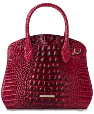 Brahmin Rosetta Melbourne Medium Leather Satchel Macy s