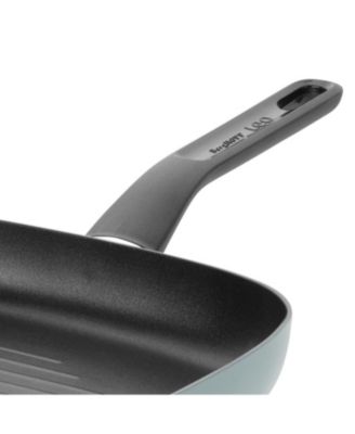 Slate Nonstick Aluminum Grill Pan 10.25"