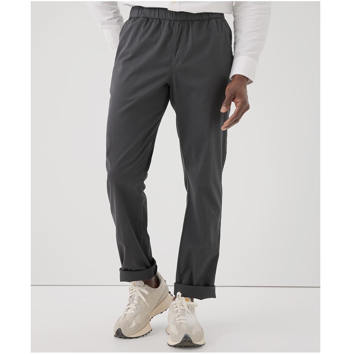 Men's Organic Cotton Daily Twill Midweight Pant - 32" Inseam - Storm