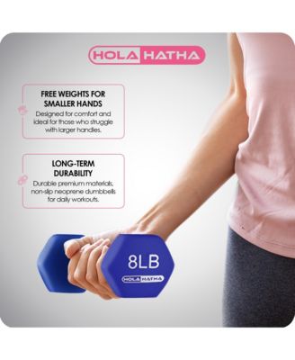 146 Pound Neoprene Dumbbell Full Body Weight Set with Storage Rack